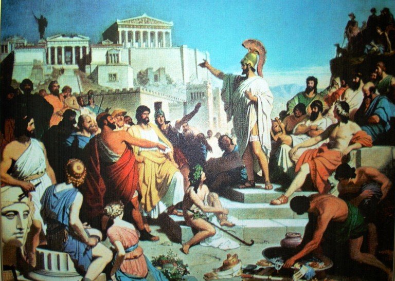 Ο Επιτάφιος της Δημοκρατίας