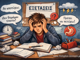 Νεοελληνική Γλώσσα & Λογοτεχνία Α´ Λυκείου:Το άγχος των σχολικών εξετάσεων (Κριτήριο Αξιολόγησης)