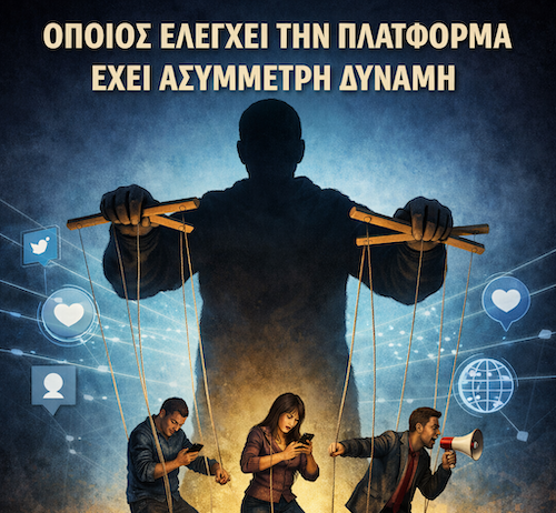 Νεοελληνική Γλώσσα & Λογοτεχνία Β´ Λυκείου:Όποιος ελέγχει την πλατφόρμα έχει ασύμμετρη δύναμη(Κριτήριο Αξιολόγησης)