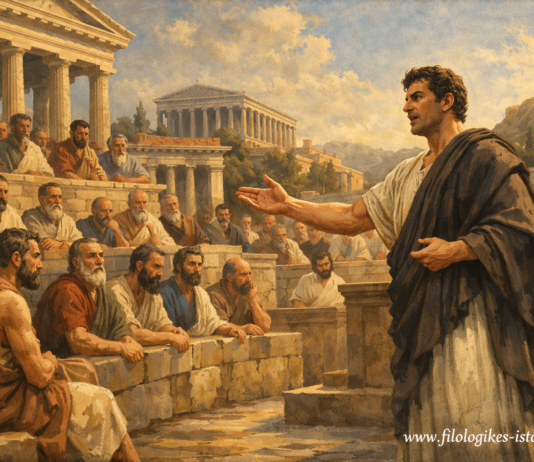 Αδίδακτο κείμενο: Αἰσχίνης, Περὶ τῆς παραπρεσβείας §§145-146.5