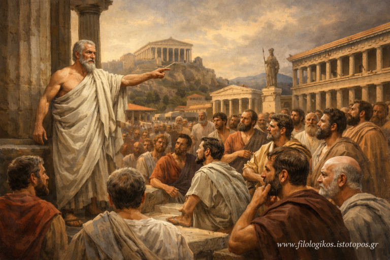 Αδίδακτο κείμενο: Ἰσοκράτης, Ἀρεοπαγιτικὸς §§21-23