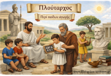Αδίδακτο κείμενο: Πλούταρχος, Περὶ παίδων ἀγωγῆς 9b.1-9c.7