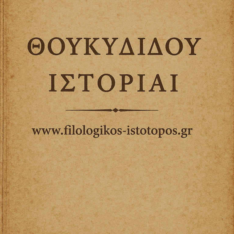 Αδίδακτο κείμενο: Θουκυδίδου  Ἱστορίαι 1 §§ 94-95