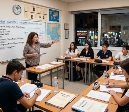 Ψηφιοποίηση διοικητικής διαδικασίας Αναγγελίας Έναρξης Άσκησης του Επαγγέλματος της Διδασκαλίας σε Φροντιστήρια, Κέντρα Ξένων Γλωσσών και κατ’ οίκον – Ειδική Ηλεκτρονική Εφαρμογή Μητρώου Διδασκόντων