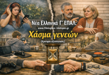 Νέα Ελληνικά Γ´ ΕΠΑΛ: Χάσμα γενεών (Κριτήριο αξιολόγησης)