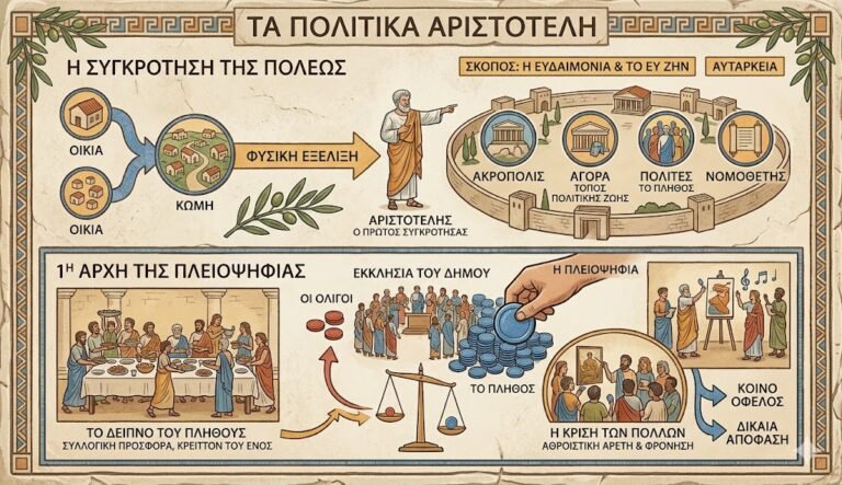  Αρχαία Ελληνικά Γ´ Λυκείου-Διδακτική ενότητα 7 Η συγκρότηση της πόλεως & 18-Η αρχή της πλειοψηφίας (Κριτήριο αξιολόγησης)