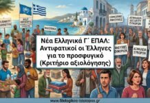 Νέα Ελληνικά Γ´ ΕΠΑΛ: Αντιφατικοί οι Έλληνες για το προσφυγικό (Κριτήριο αξιολόγησης)