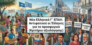 Νέα Ελληνικά Γ´ ΕΠΑΛ: Αντιφατικοί οι Έλληνες για το προσφυγικό (Κριτήριο αξιολόγησης)