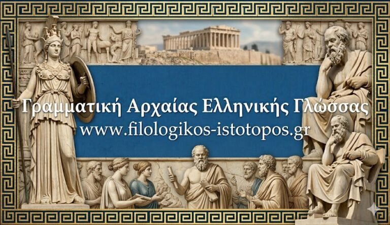 Αρχαία Ελληνικά: Επαναληπτικές ασκήσεις γραμματικής(Ουσιαστικά, παραθετικά, ρήματα)