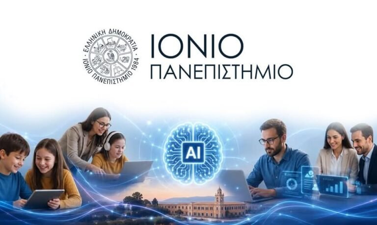 Εννέα νέα προγράμματα κατάρτισης και επιμόρφωσης με αντικείμενο την Τεχνητή Νοημοσύνη στο Ιόνιο Πανεπιστήμιο